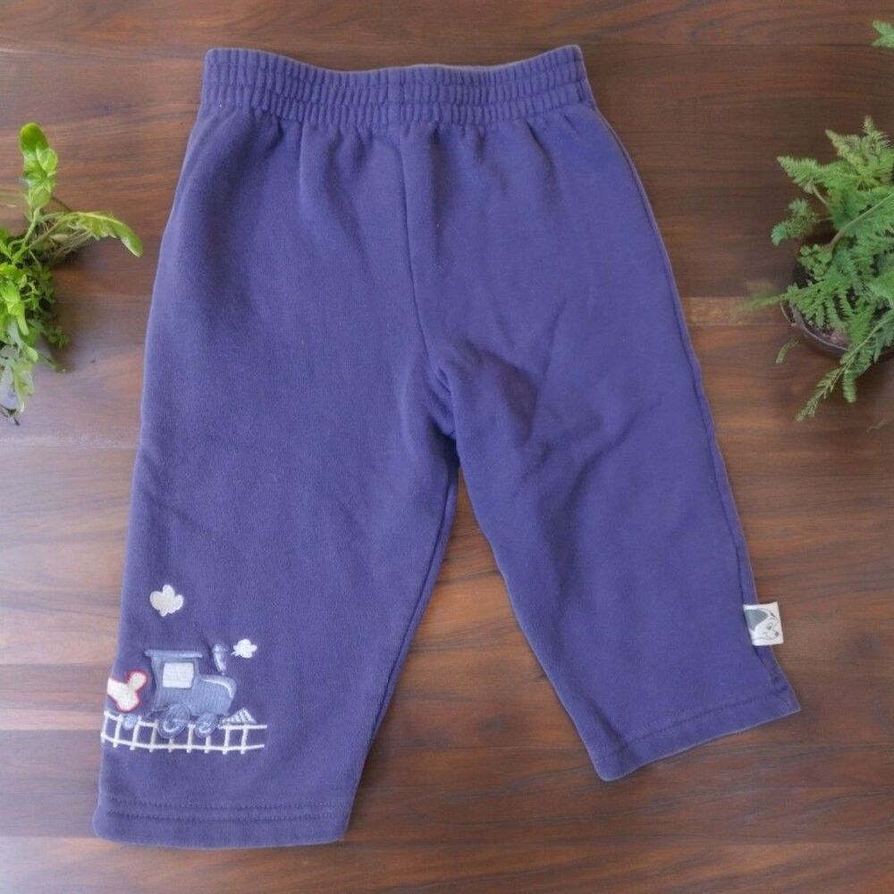 Disney 101 Dalmatians Purple Embroidered Sweatpants Baby Size 12 Months